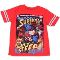 Boys Clothes DC Comics Superman Saves The Day Yet Again Boys Shirt Space City Kids Clothing