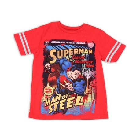 Boys Clothes DC Comics Superman Saves The Day Yet Again Boys Shirt Space City Kids Clothing