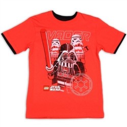 Darth Vader Legos Star Wars Red Graphic Boys Shirt Space City Kids Clothing Store