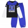 DC Shoe Company Long Sleeve Black Top And Fleece Pants At Space City Kids Clothing
