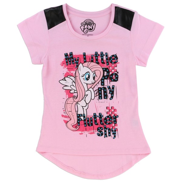 My Little Pony Kids T-Shirt Party Time Hot Pink Tee 