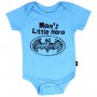 DC Comics Batman Mom's Little Hero Baby Boys Onesie Space City Kids Clothing