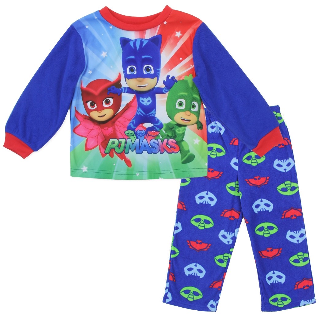 Rijd weg Voorbijganger Rijke man Disney Junior PJ Mask Catboy Gekko And Owlette Boys Pajama Set