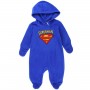 Superman Lightweight Blue Polar Fleece Pram At Space City Kids Clothing Baby Sleepwear