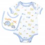 Weeplay Daddy And Me Onesie With Matching Bib Space City Kids Clothing Store