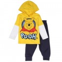 Disney Winnie The Pooh Yellow Fleece Pants With Jersey Hooded Top Space City Kids Clothing Store