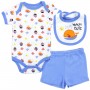 Buster Brown Whaley Cute Infant Boys 3 Piece Outfit Space City Kids Clothing Store