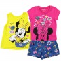 Disney Minnie Mouse tank Top Shirt and Shorts Toddler Girls 3 Piece Short Set Space City Kids Clothing