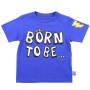 Sesame Street Grover Born To Be Super Blue Toddler Boys Shirt Space City Kids Clothing