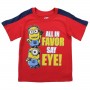 Despicable Me Minions All In Favor Say Eye Toddler Boys Shirt Space City Kids Clothing Store