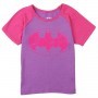 DC Comics Batgirl Purple Toddler Girls Princess Tee Space City Kids Clothing