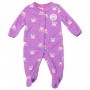 Buster Brown Baby Owls Pink Snap Down Microfleece Footed Sleeper Space City Kids Clothing Store