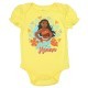 Disney Moana Yellow Baby Onesie Space City Clothing Store