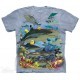 The Mountain Artwear Reef Sharks Boys Shirt Space City Kids Clothing