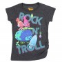 Dreamworks Trolls Rock Troll Charcoal Girls Shirt Space City Kids Clothing Store