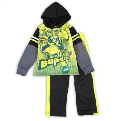 Transformers Bumblebee Toddler Fleece Hooded Top And Pants Space City Kids Clothing Store