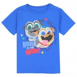 Disney Puppy Dog Pals Bingo and Rolly Bow To The Wow Toddler Shirt Space City Kids Clothing Store