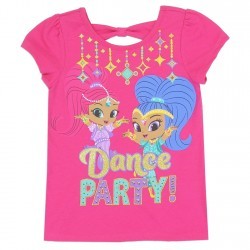 Nick Jr Shimmer and Shine Dance Party Girls Shirt Space City Kids Clothing Store