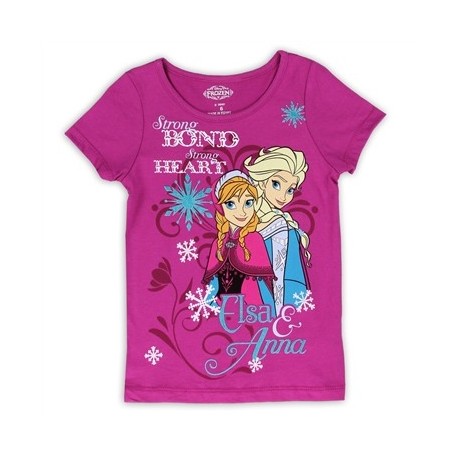 Disney Frozen Anna And Elsa Strong Bond Strong Heart Top Space City Kids Clothing Store