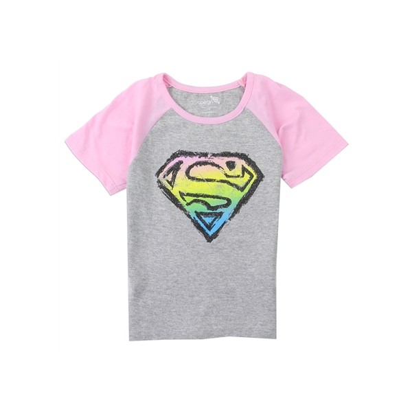 Mädchenpower Dc Comics Ausstellung Kind Kinder T-Shirt Neu Official Supergirl 