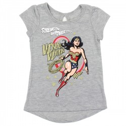 DC Comics Wonder Woman Strength And Power Toddler Girls Shirt Space City Kids Clothing Store