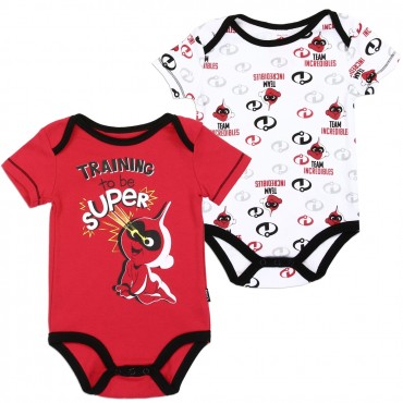Disney Incredibles 2 Training To Be Super Baby Boys Onesie Set Space City Kids Clothing Store