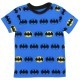 DC Comics Batman Black And Yellow Bat Signals On Blue Toddler Boys Shirt Space City Kids Clothing Store