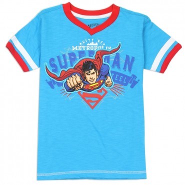 DC Comics Superman The Man Of Steel Boys Shirt
