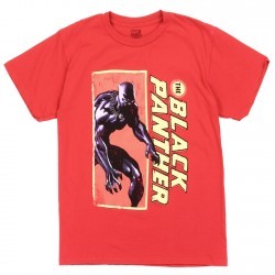 Marvel Comics Superhero The Black Panther Short Sleeve Boys Shirt Space City Kids Clothing Store