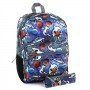 Reboot Great White Sharks And Hammerhead Sharks Boys Backpack And Pencil CasePerfect For Back To School 