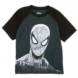 Marvel Comics Spider Man And New York City Skyline Space City Kids Clothing Store