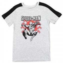 Marvel Comics Spider Man And Spider Logo Boys Shirt Space City Kids Clothing Store