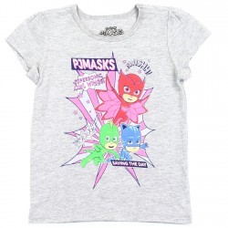 Disney PJ Mask Catboy Owlette And Gekko Saving The Day Toddler Girls Shirt Space City Kids Clothing Store