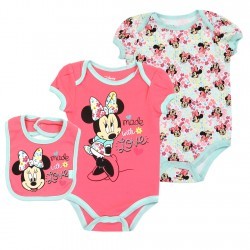 Disney Minnie Mouse Made With Love 3 Piece Set Space City Kids Clothing Store