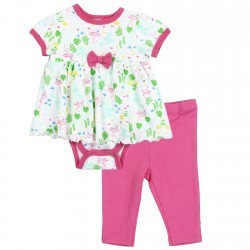 Bloomin Baby Flamingo Onesie And Pants Set Space City Kids Clothing Store