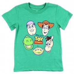 Disney Toy Story Buzz Woody Bullseys Space Alien And Rex Toddler Boys Shirt Space City Kids Clothing